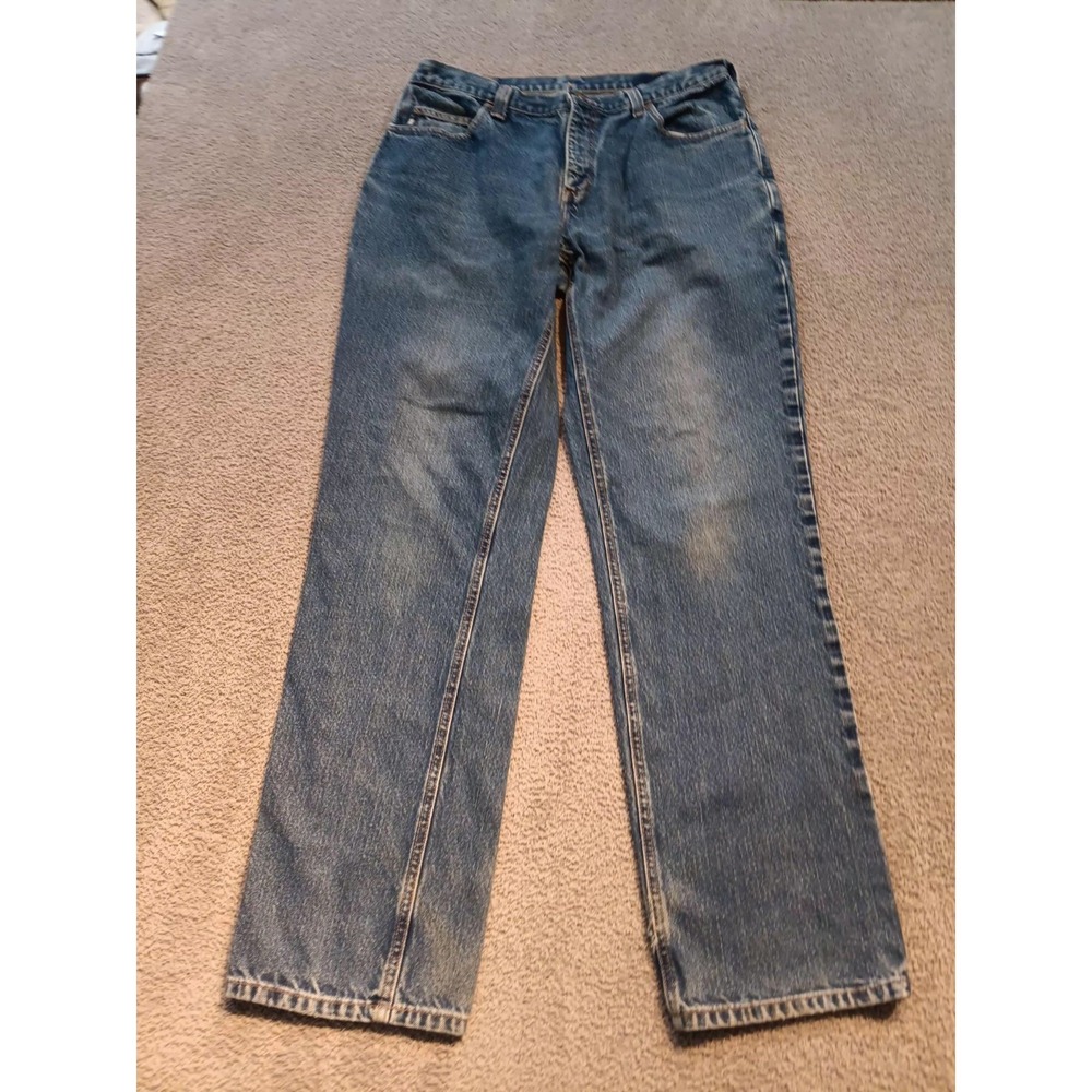 Buffalo‎ David Bitton Driven Relaxed Straight Jeans W36 L32 Dark Wash Denim